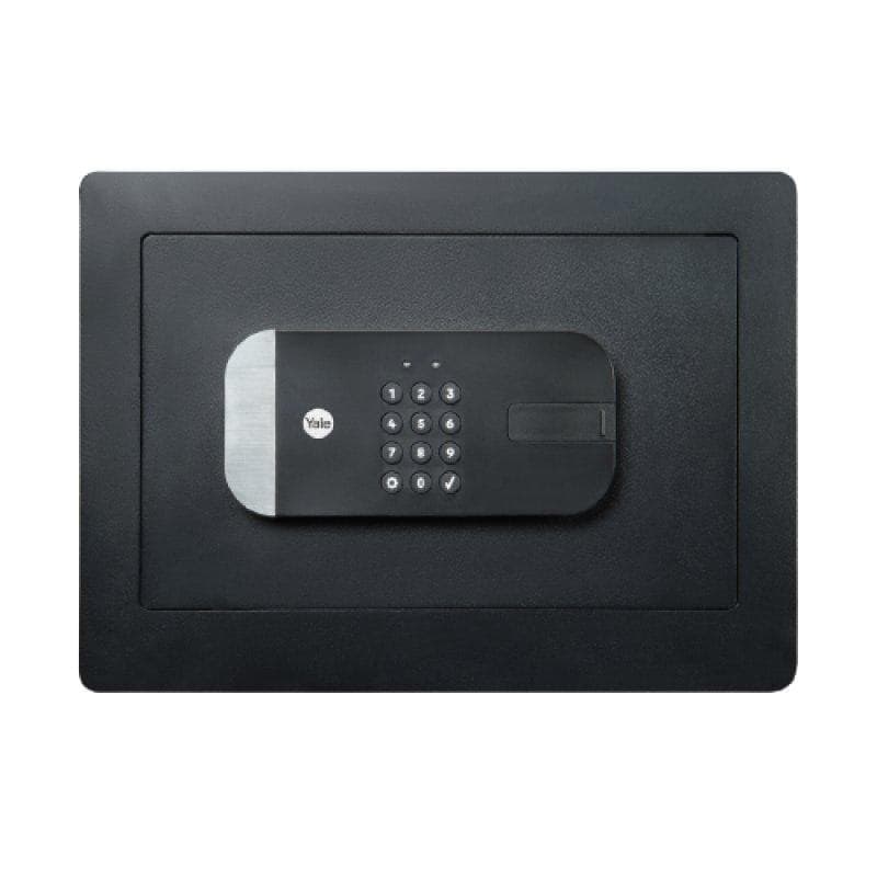 Caja fuerte Yale YSS/250/EB1 electrónica negra con llave y montaje suelo o pared