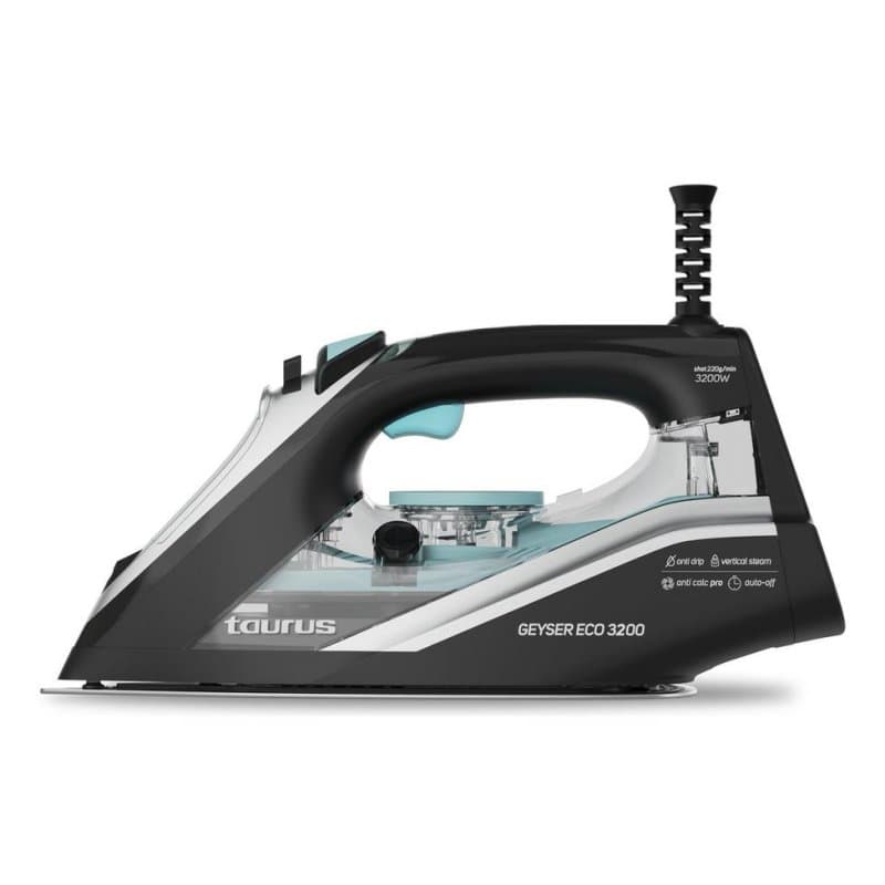Plancha Taurus GEYSER ECO 3200 vapor-seco 3200 W suela anodizada XL