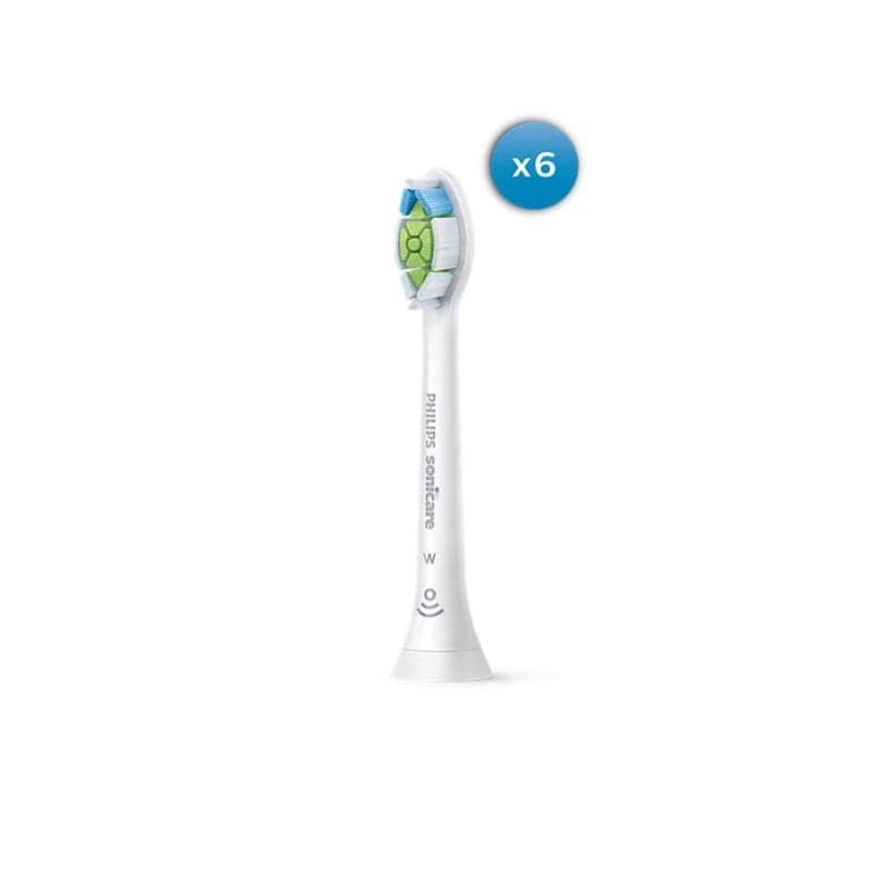 Cabezal Cepillo de Dientes Philips Optimal White HX6066/87 Pack 6 Unidades Blanco Medio 62000 Mov/min