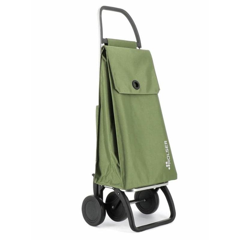 Carrito de la compra Rolser Akanto MF 4 ruedas 43 L caqui aluminio poliéster
