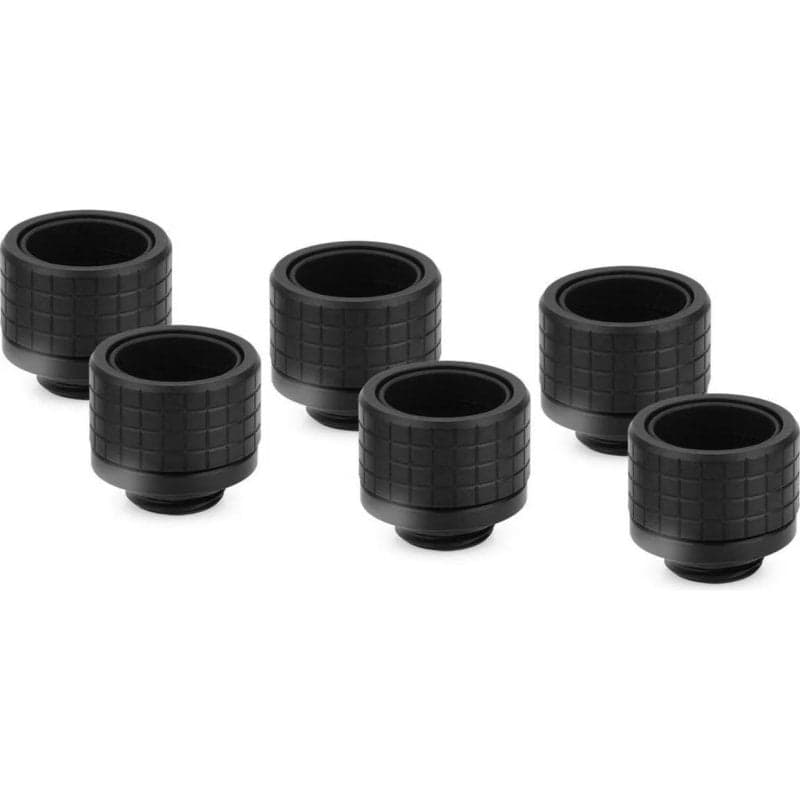 Refrigeración Líquida Thermal Grizzly DeltaMate Fitting HT16 Negro Pack 6