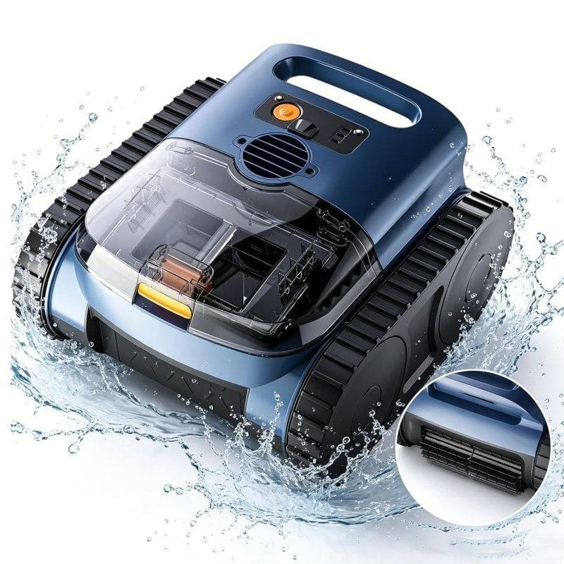 Robot Piscina Seauto Limpiafondos y Paredes 180min Autonomía 200m²