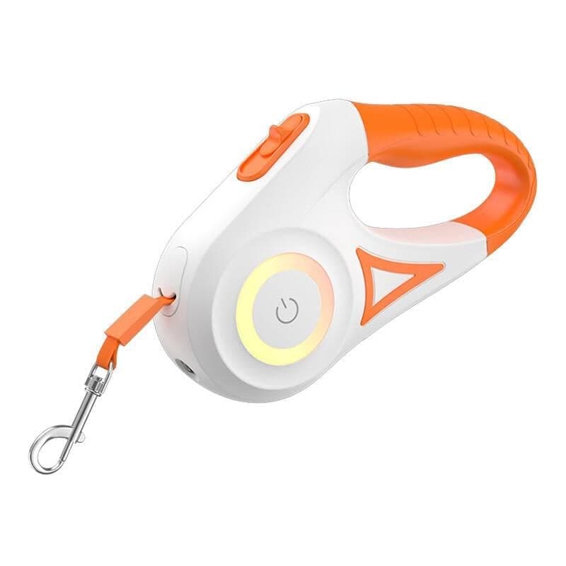 Correa automática Rojeco RQYS-04 LED 5 m naranja y blanca
