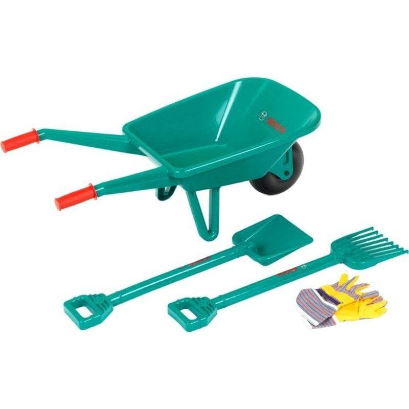 Juego de jardinería infantil Klein Bosch 4 piezas verde