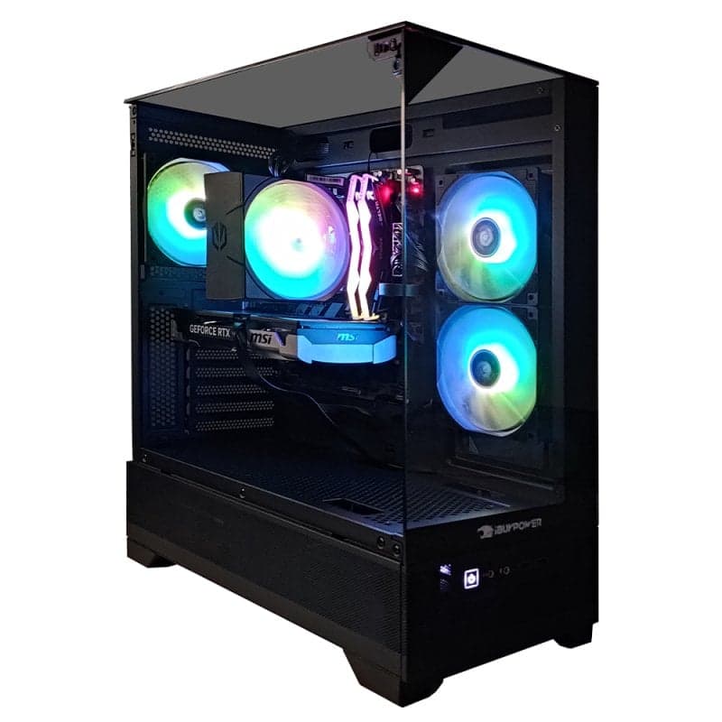 PC Ibuypower Luker Pro AMD Ryzen 5 5600X 32GB RAM 2TB SSD Rx 9070 XT Windows 11 Pro