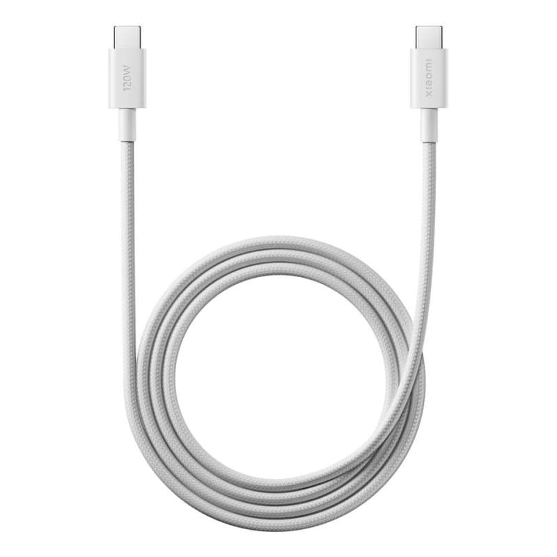 Cable USB-C a USB-C Xiaomi 1 m Blanco