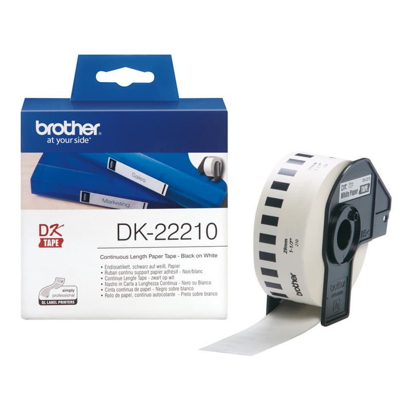 Brother DK-22210 Cinta de Impresión de Etiquetas