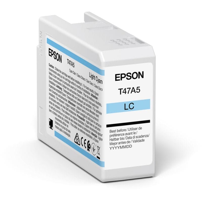 Epson UltraChrome Pro 10 T47A5 Cartucho Original Cian Claro