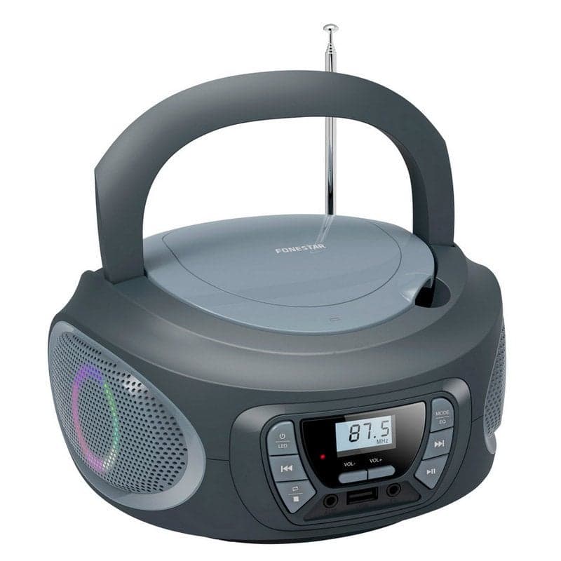 Fonestar Boom-One-G Radio CD/USB/MP3/FM Gris