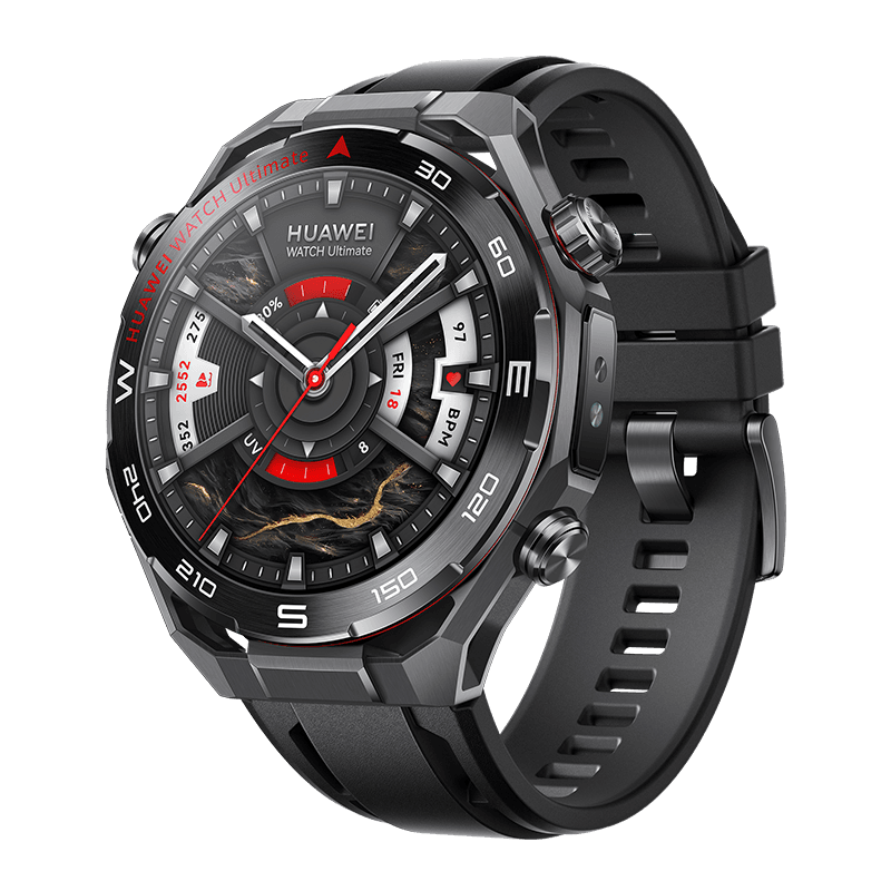 HUAWEI WATCH Ultimate 2 Negro / Metal Líquido Ultraresistente con Cristal de Zafiro / Comunicación Subacuática basada en Sonar / Tecnología de