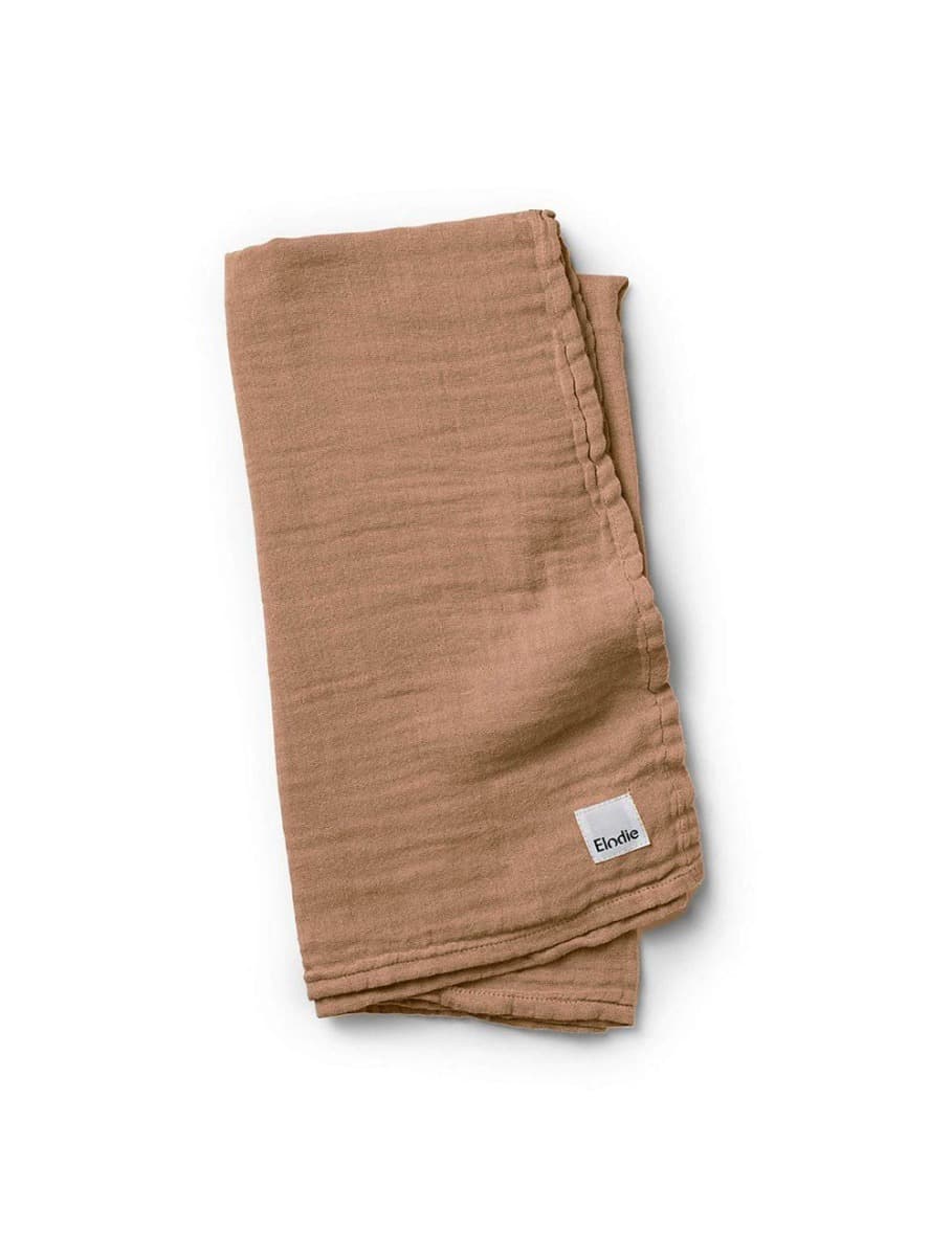 Copertina in Mussola di Bambù Elodie Details Soft Terracotta