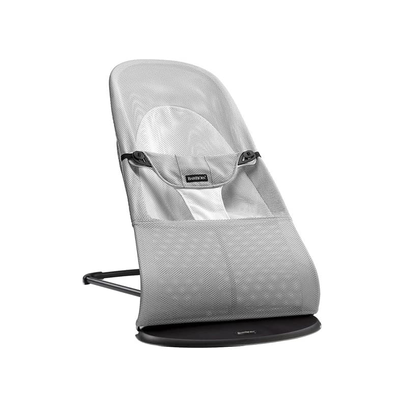 Sdraietta Babybjorn Balance Soft Mesh Grigio/Bianco