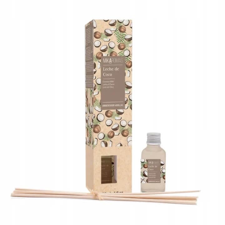 Mikaromas Barritas perfumadas de Leche de Coco, 30ml