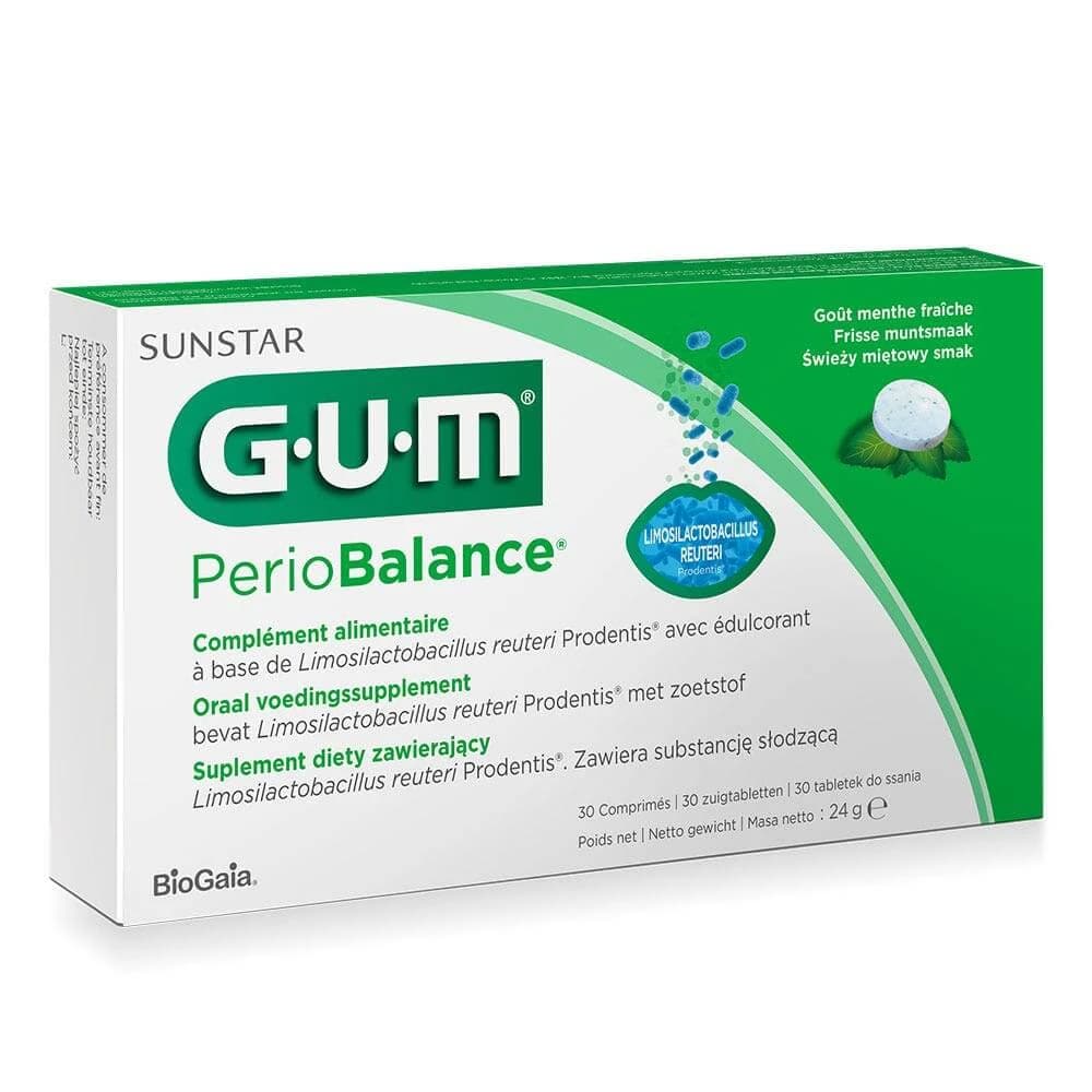 Chicle PerioBalance Menta comprimidos para chupar 30 comprimidos