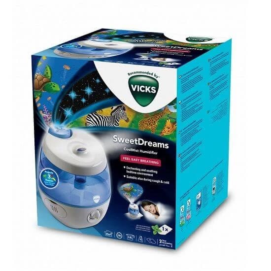 Swetdreams humidificador ultrasónico con proyector, Vicks