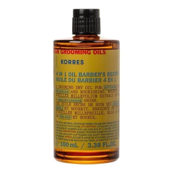 Korres Achillea Men, aceite para barba, 100 ml