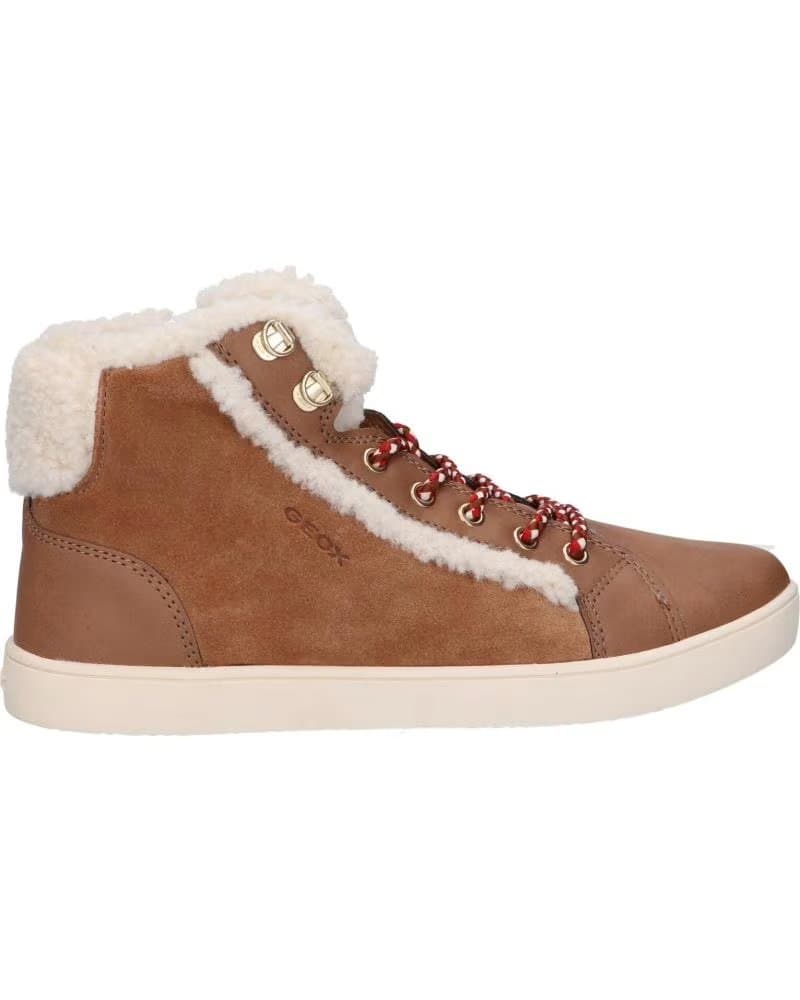Botines de Mujer y Niña GEOX J26EUC 022BH J KATHE GIRL C6627 WHISKY