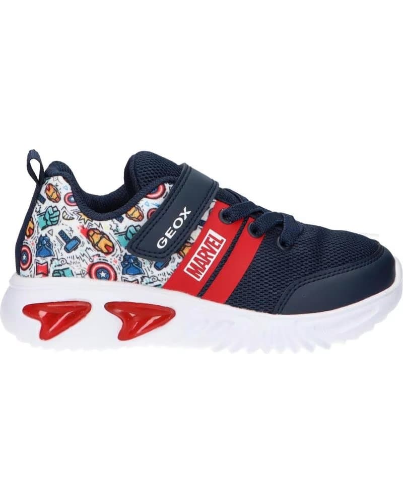 de GEOX J45DZD 01554 J ASSISTER C4243 NAVY-MULTICOLOR