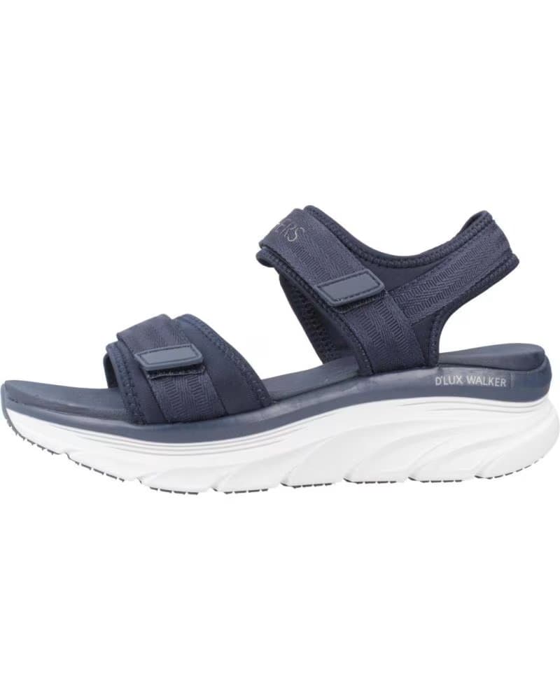 SKECHERS SANDALIAS D´LUX WALKER ADORE 119823-NVY PARA MUJER NVY