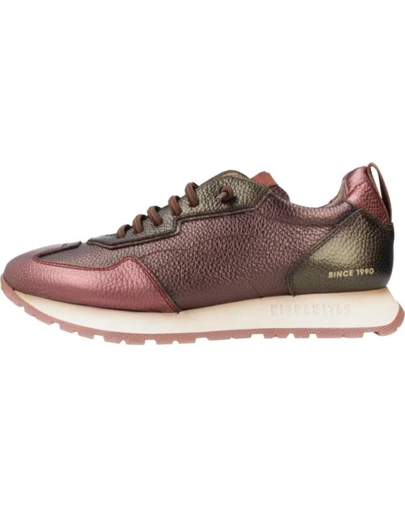 ZAPATILLAS HISPANITAS KANSAS 254312 BURDEOS AVELLANA MARRON