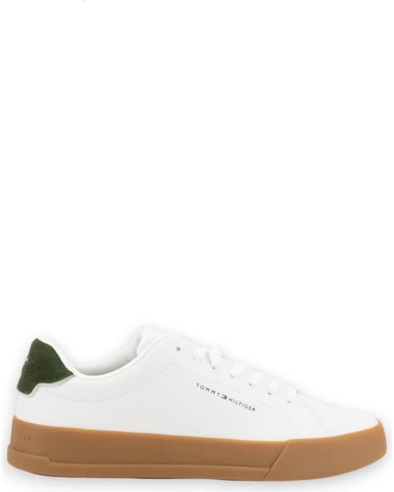 ZAPATILLAS TOMMY HILFIGER TH COURT LTH DETAIL BEIGE