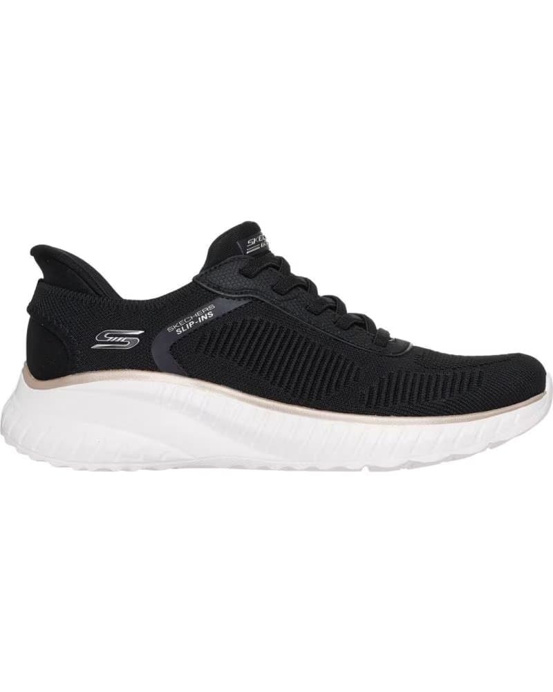 ZAPATILLAS SKECHERS SQUAD CHAOS PARA MUJER NEGRO