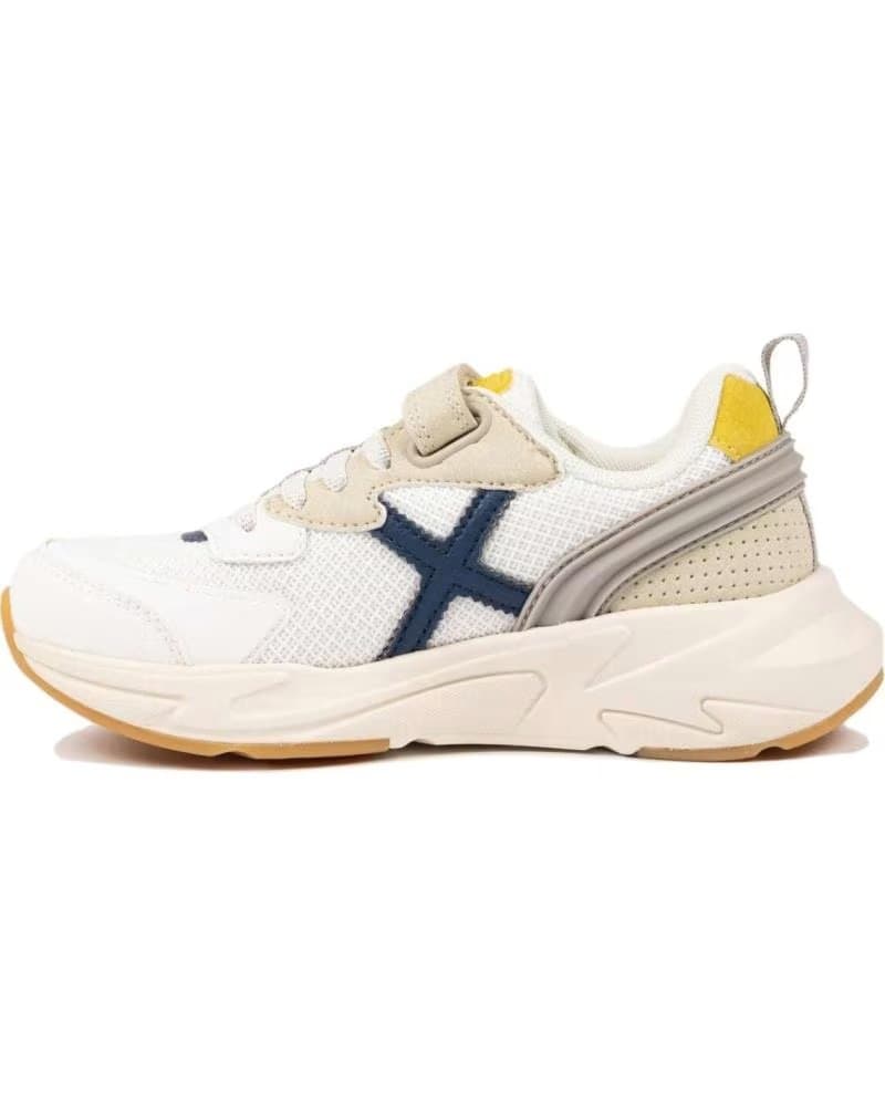 MUNICH ZAPATILLAS TRACK PARA NIÑO BLANCO