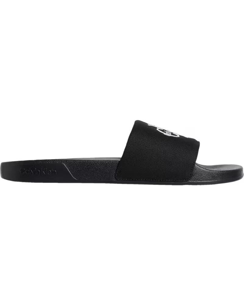 CALVIN KLEIN SANDALIAS SLIDE ESS LOGO NEGRO