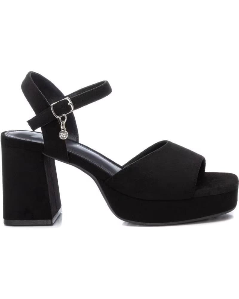 SANDALIA DE TACÓN XTI 1171600 DE ANTE EN NEGRO