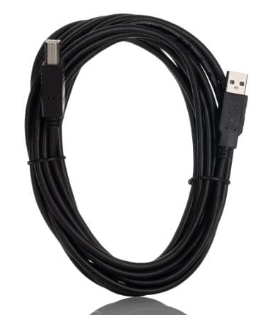 StarTech.com Conector hembra IC Cable USB 2.0, con A. USB Tipo A Macho, con B. USB B Macho, long. 5 m, color Negro
