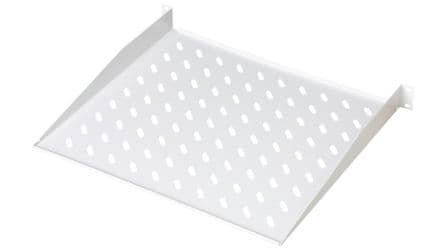 Digitus Estantería 1 U DN-97 Estantería Fija Sí de Acero Negro, 483 mm x 44mm, carga máx. 15kg