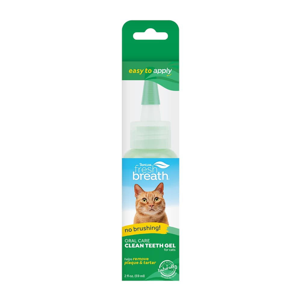 Pasta dentífrica Fresh Breath Clean Teeth para gatos - 2 x 59 ml - Pack Ahorro