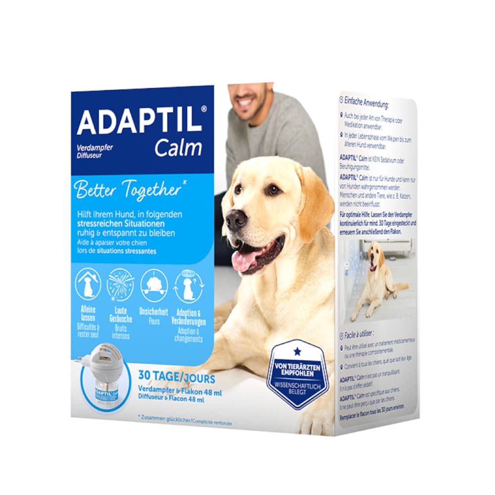 ADAPTIL Calm Difusor antiestrés para perros - Difusor + frasco 48 ml