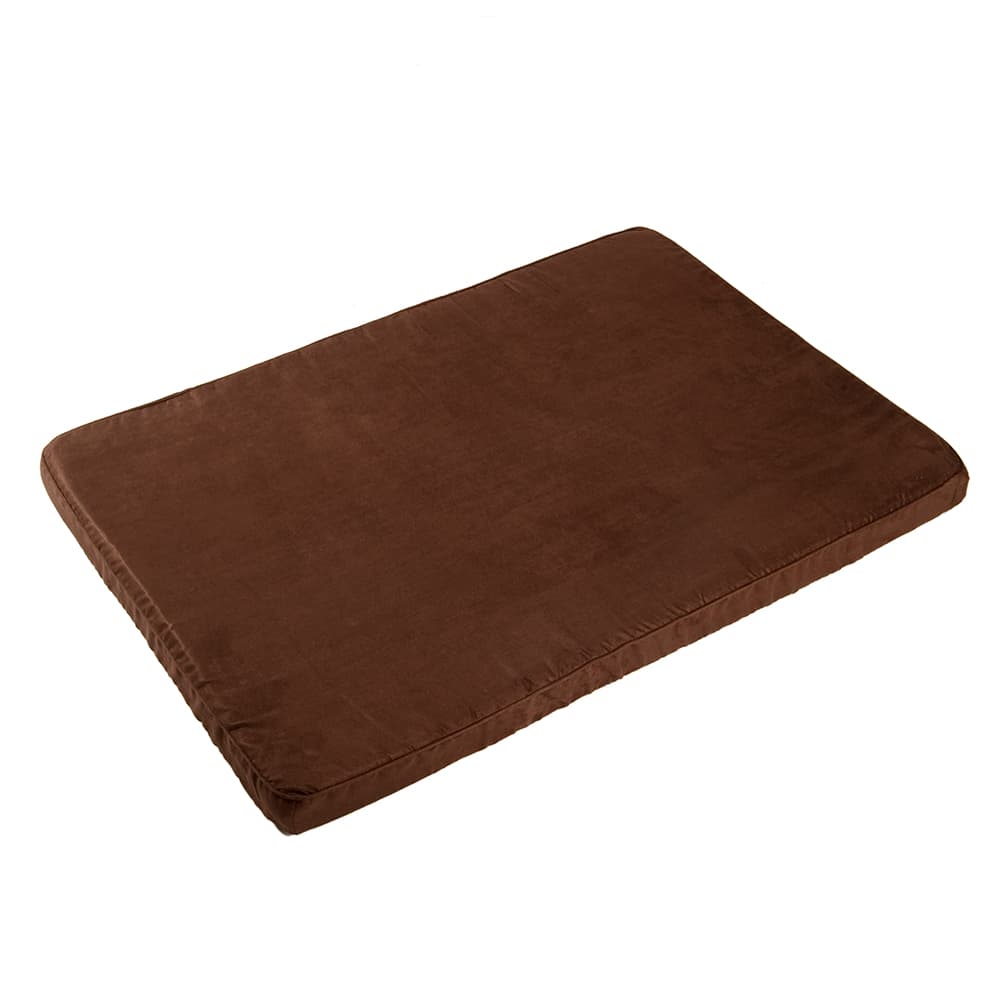 Colchón ortopédico Wellness de ante para perros - 100 x 70 x 6 cm (L x An x Al)
