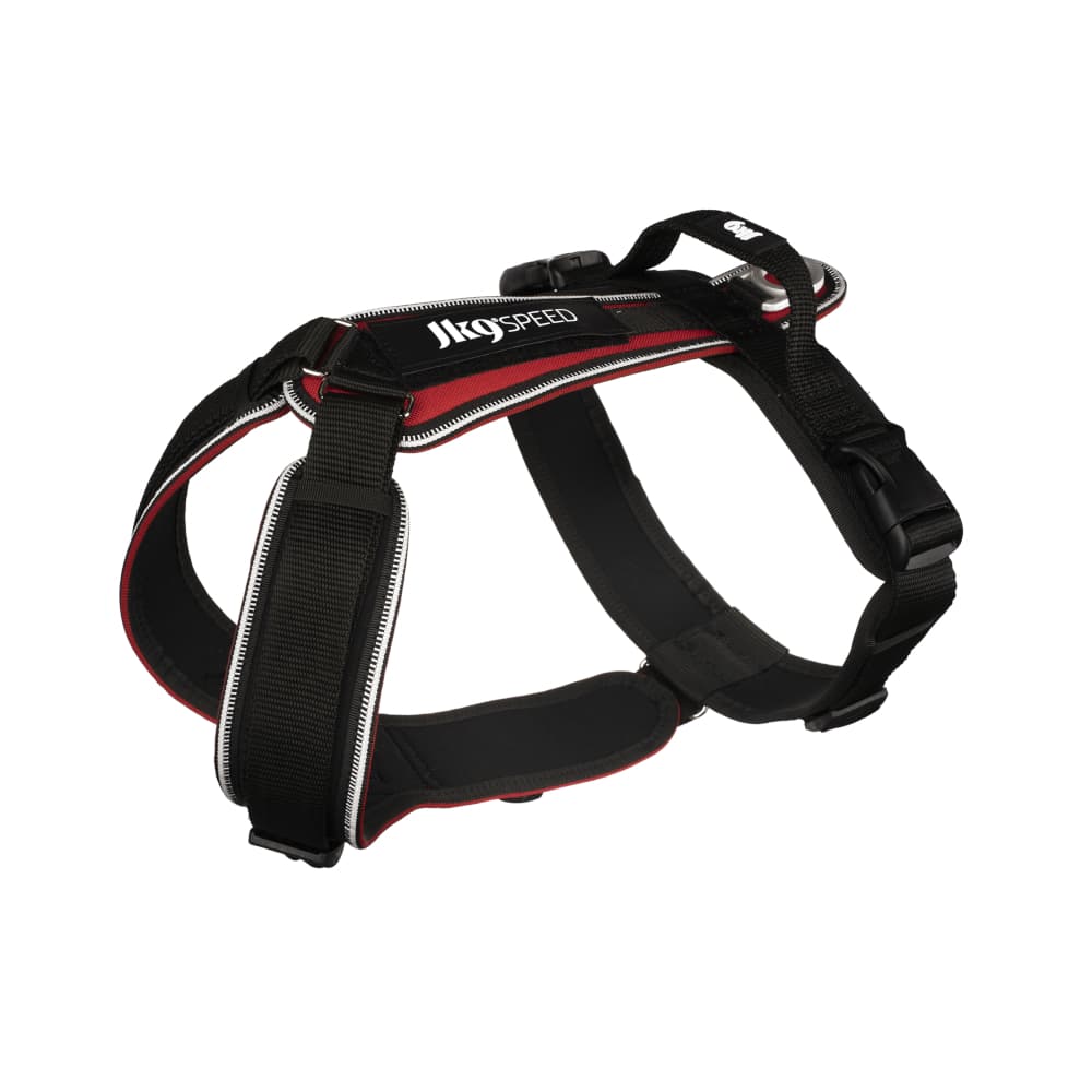 Julius-K9 Speed, arnês em vermelho - Tamanho XL: circunferência do peito: 77 - 99 cm