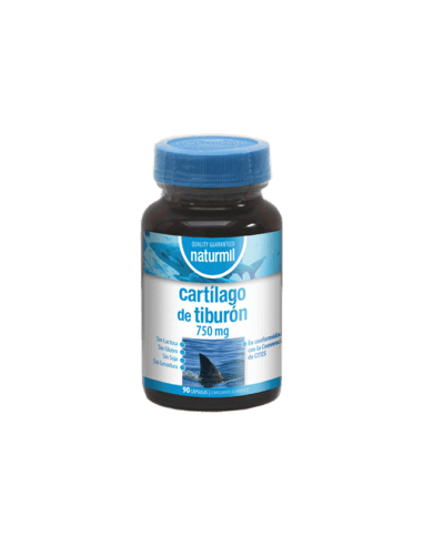 Naturmil Cartilago De Tiburón 750mg 90 Cápsulas