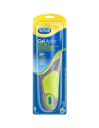 Scholl Plantillas GelActiv Sport para hombre Talla 40 - 46.5 - 1 par