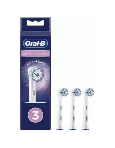 Oral B Recambios Sensitive Clean UltraThin Bristle 3 unidades