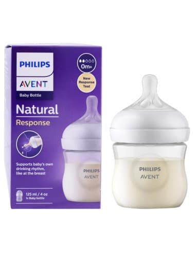 Philips Avent Biberón Natural Response 125 ml 0+ m