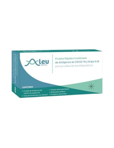 Test Nasal de Antígenos de COVID-19 y Gripe A+B