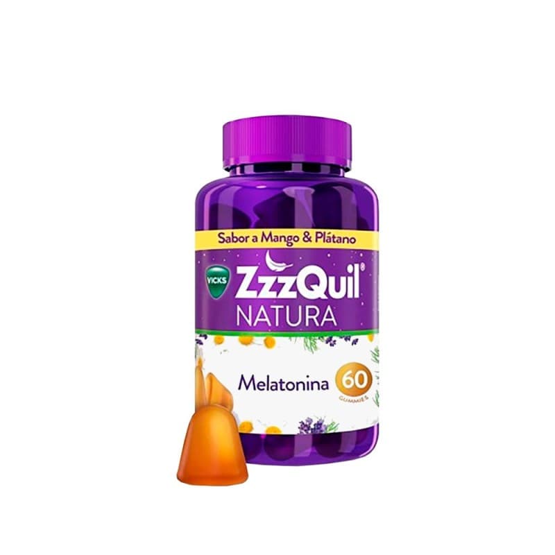 Zzzquil Natura 60 Gummies Mango Y Plátano