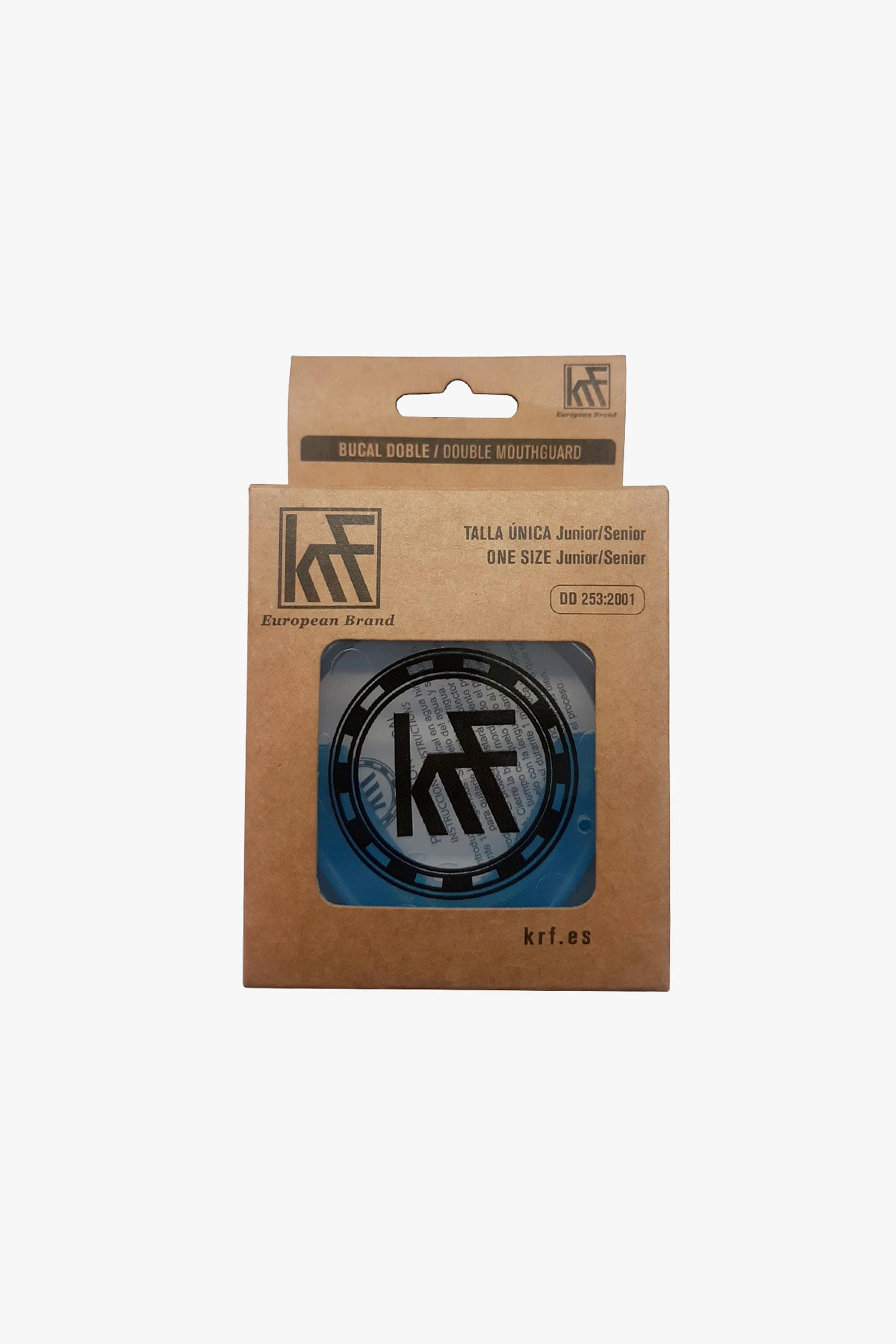 Protector Bucal Doble KRF - Único - Bucal Artes Marciales MKP talla UNICA