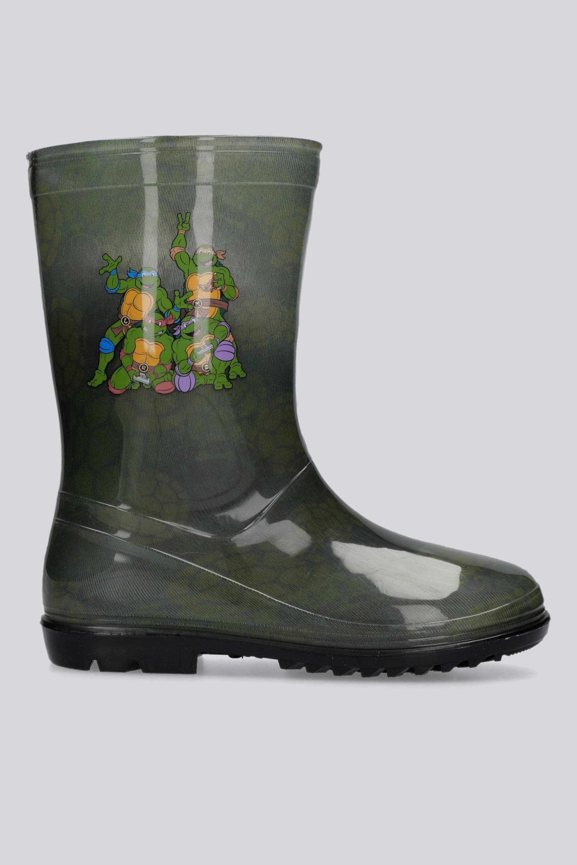Botas Agua Tortugas Ninja - Kaki - Katiuskas Niño talla 35