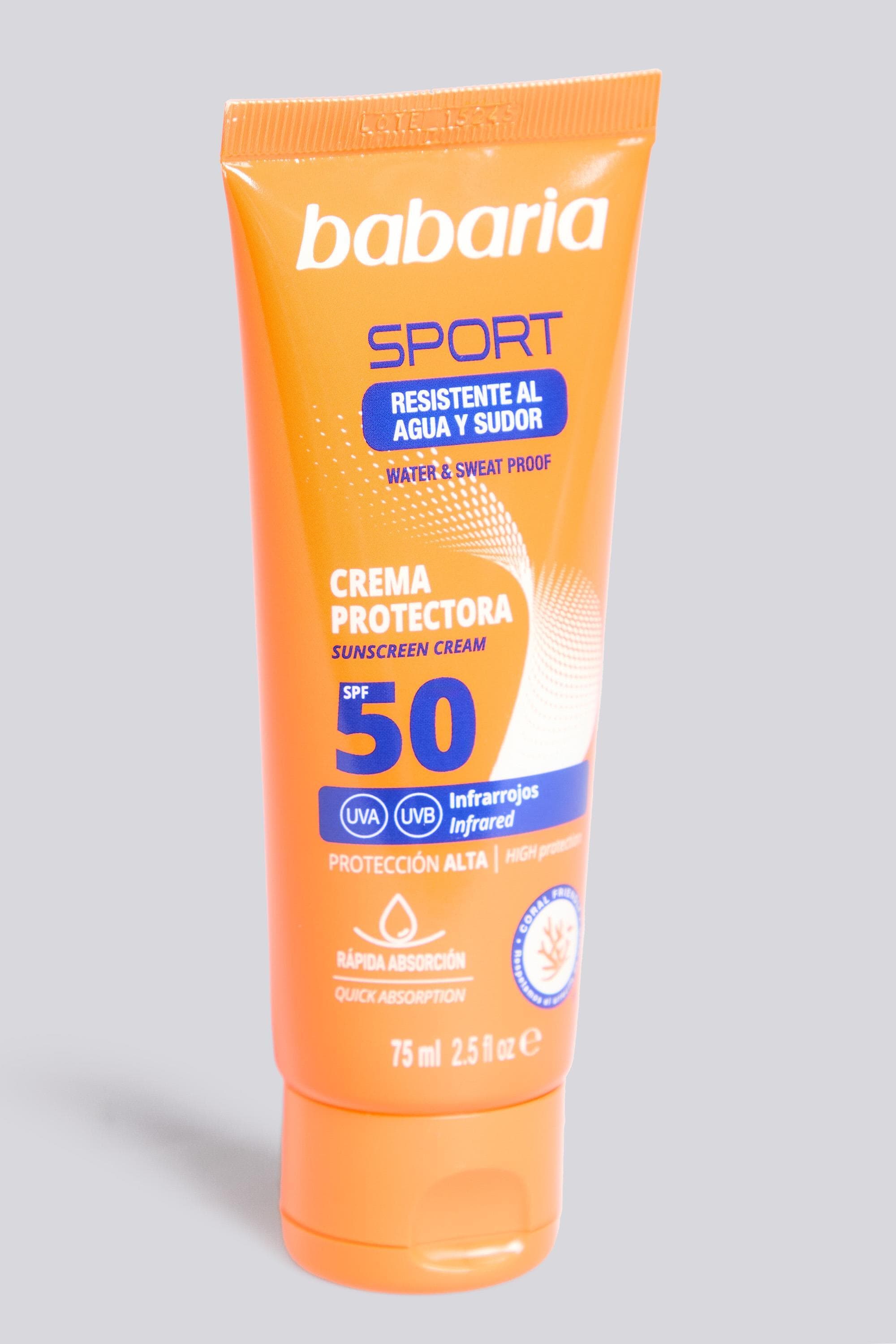 Protector Solar Facial Babaria SPF 50 - 75 ml talla UNICA