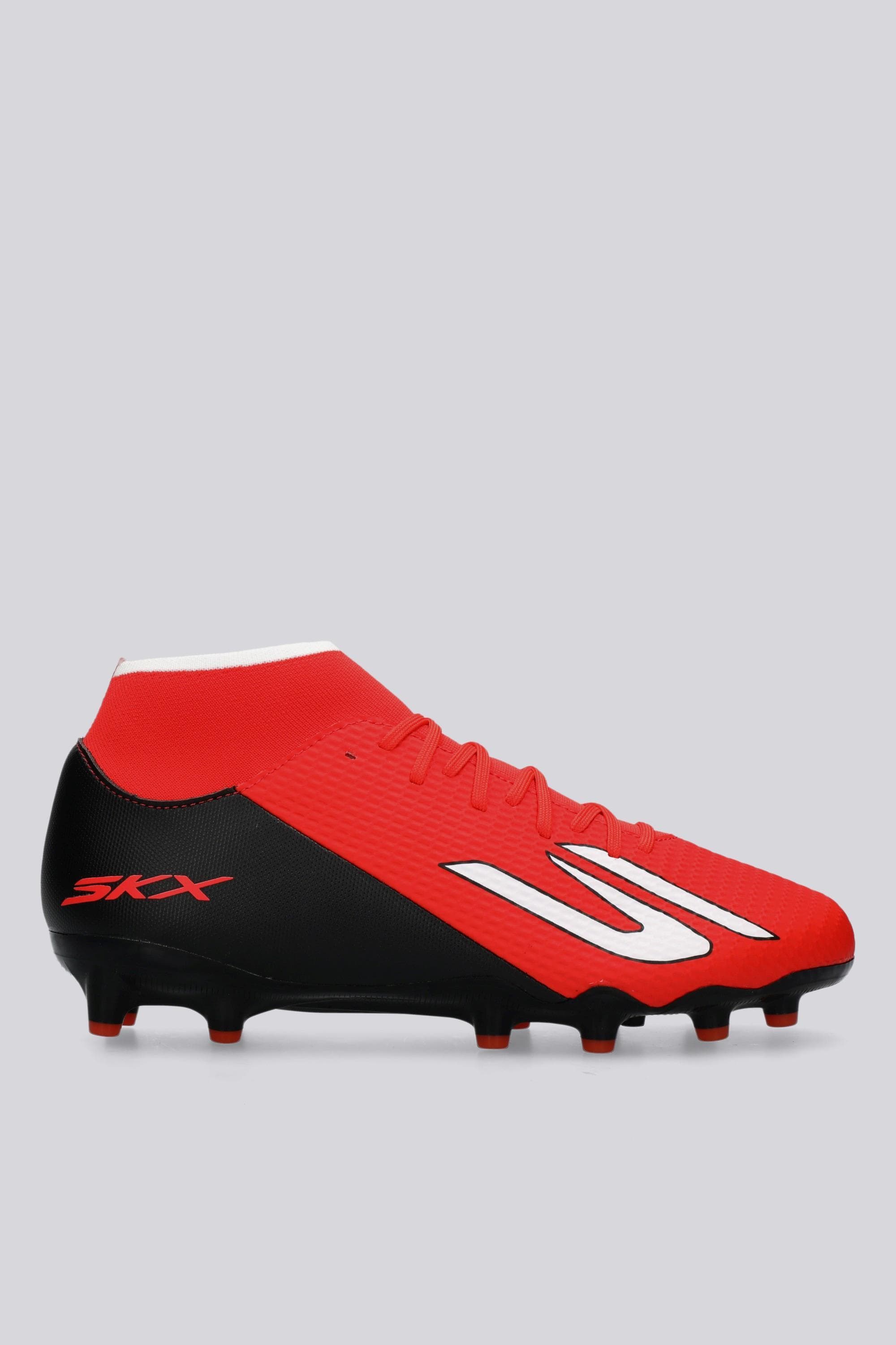 Botas Fútbol Tacos Skechers Skx 2 High Aca AG Rojas talla 40