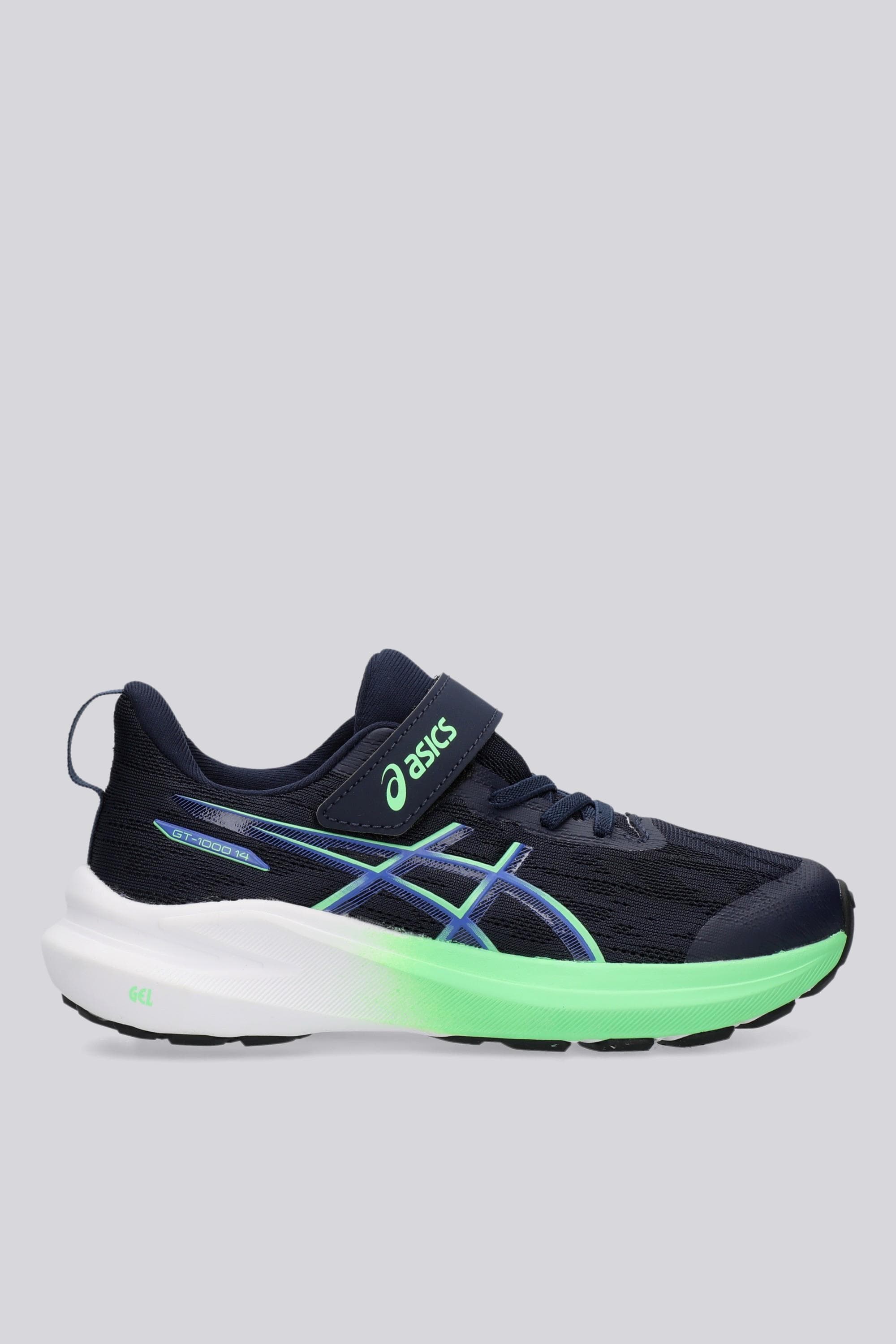 Asics Gt 1000 14 - Negro - Zapatillas Velcro Niño talla 30