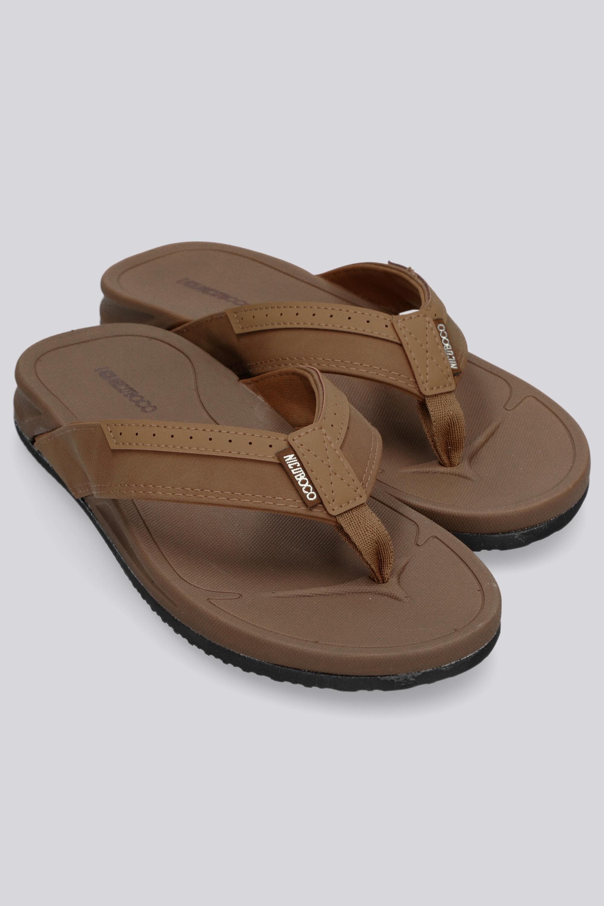 Nicoboco Suma - Camel - Chanclas Dedo Hombre talla 44