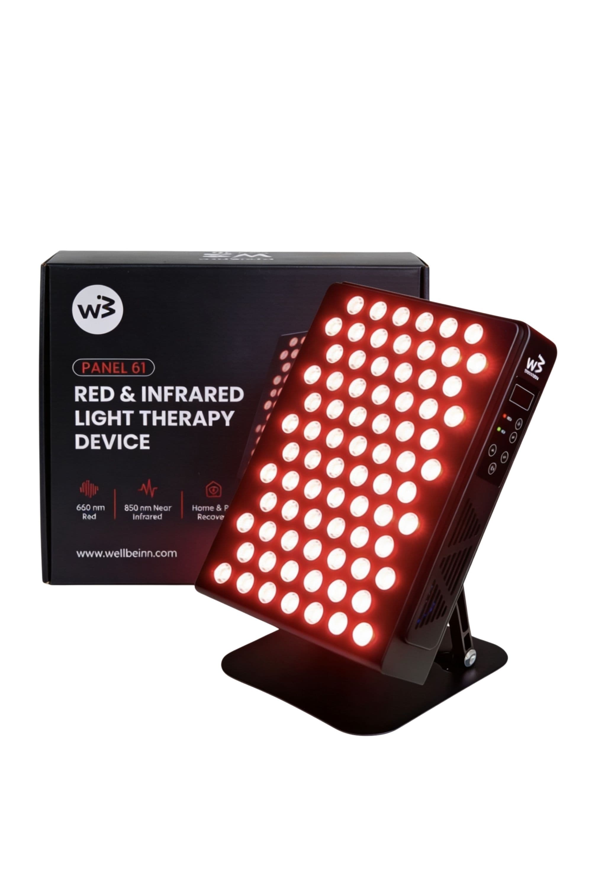Panel De Luz Roja Wellbeinn - Leds 660/850 Nm Alta Potencia MKP