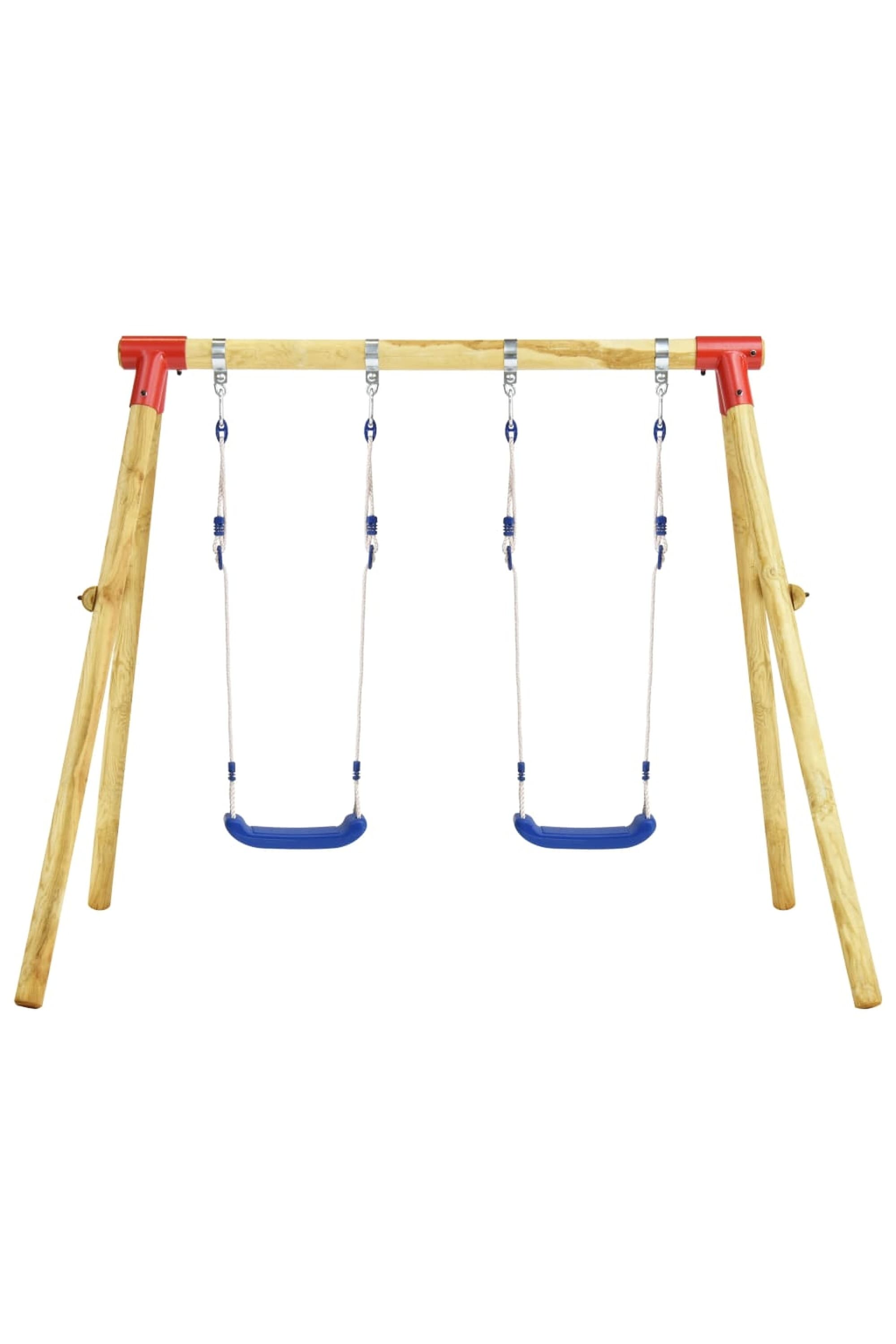 Vidaxl Set De Columpios De Madera De Pino - Columpio MKP