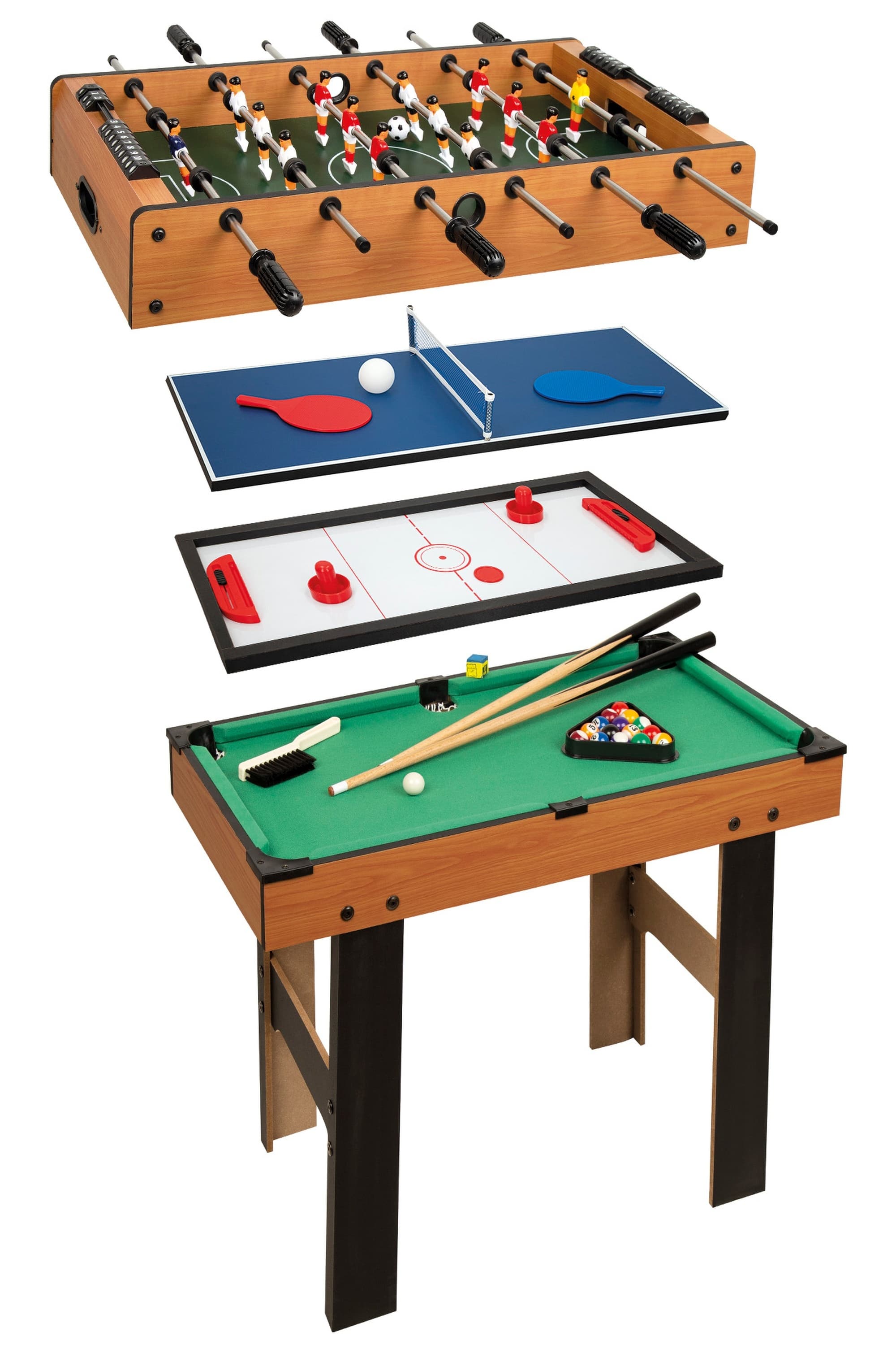 Mesa Multijuegos 4 En 1 Con Patas Cb Games MKP